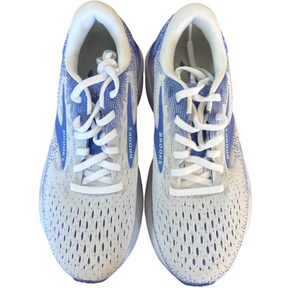 Brooks Ghost 16 Neutral Running Shoes White and Blue Size 6 New In Box - Picture 6 of 9